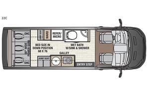 2019 Coachmen RV Crossfit 22C