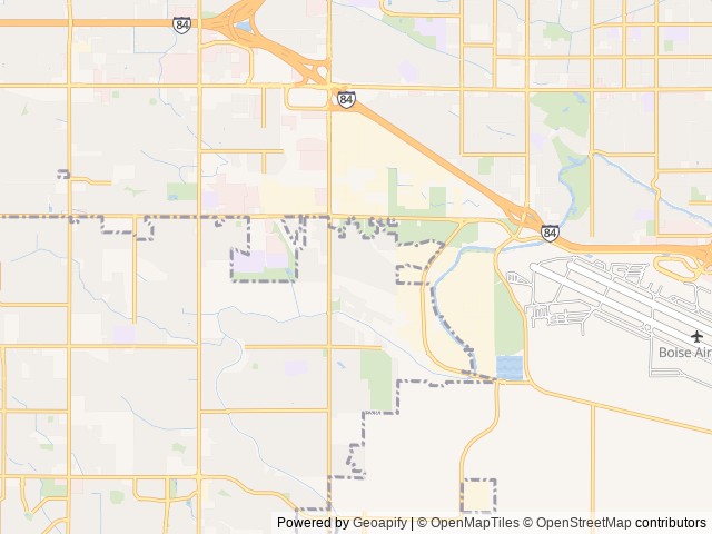 Map for 2025 Jayco- Sleeps 8, bunkhouse, TV near Boise, ID