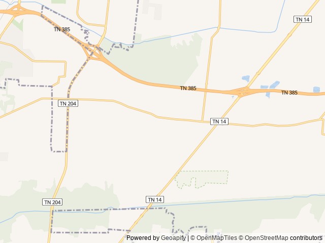 Map for 2019 Coleman Lantern LT Series 17FQ near Millington, TN