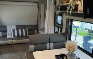 MEET LINCOLN OUR LUX RV, ASK ABOUT OUR ADDONS.