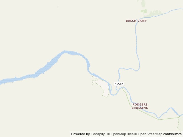 Map of Kirch Flat Group Campground location at Prather, CA, United States