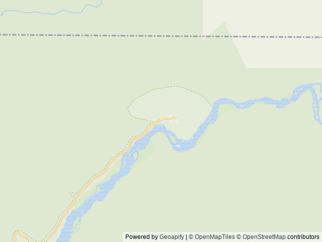 Map of Hoh Rainforest Campground location at Forks, WA, United States
