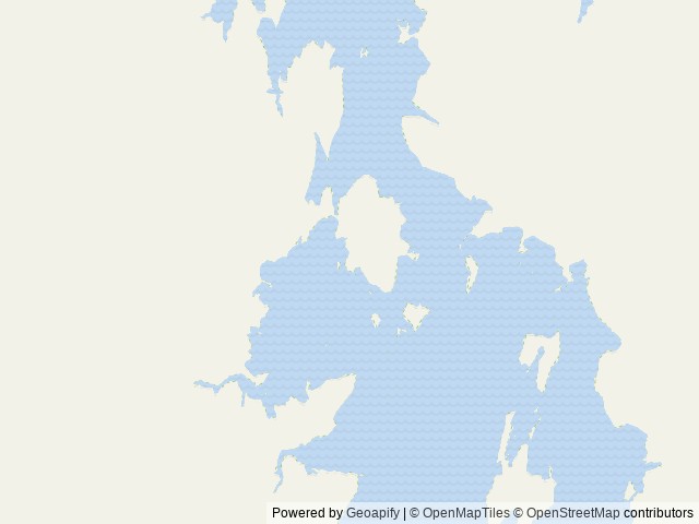 Map of Devils Elbow Cabin location at Petersburg, AK, United States