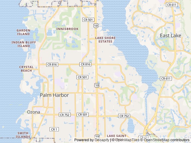 Map for Ready to explore the Sunshine Coast! near Palm Harbor, FL