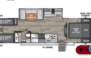 Camper with Bunkhouse