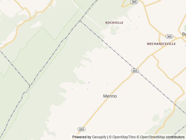 Map for Springdale Classic near Belleville, PA