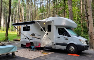 Live your RV dreams!  Glamping with this diesel!