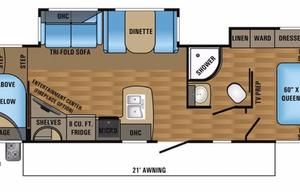 2017 Jayco Eagle HT 295DBOK
