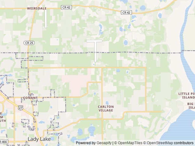 Map for CL20 JAYCO JAY FLIGHT SLX 8 284BHS near Lady Lake, FL