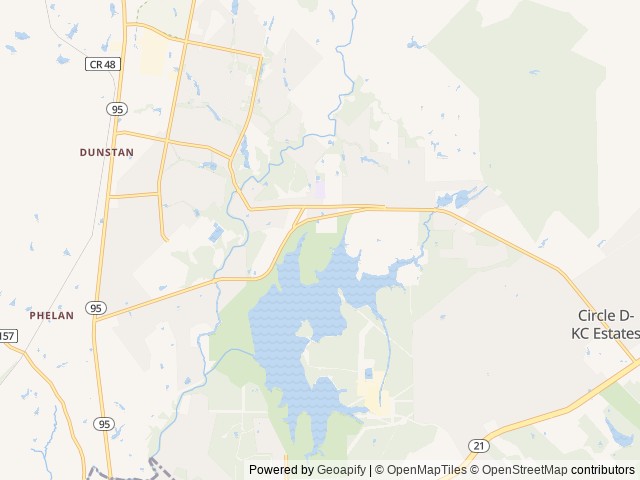 Map of GLAT Austin location at Bastrop, TX, United States