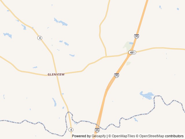 Map of Enfield / Rocky Mount KOA Journey location at Enfield, NC, United States