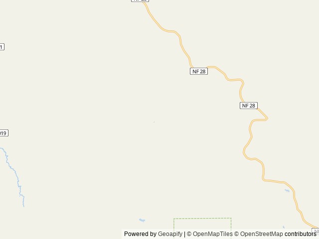 Map of Bald Butte Lookout location at Paisley, OR, United States