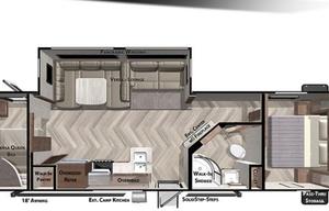 Large RV w/ two private rooms