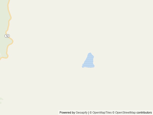 Map of Lower Bowns location at Loa, UT, United States
