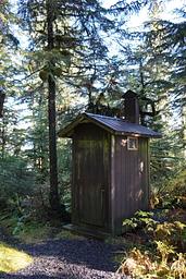 Pigot Bay Cabin Outhouse