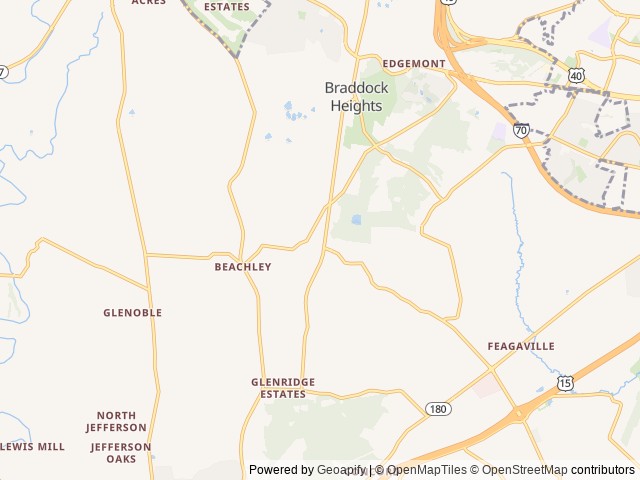 Map for 2019 Coachmen Catalina- Family Outdoor Rig near Jefferson, VA