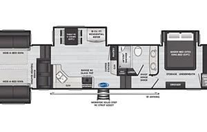 2021 Keystone RV Montana High Country 373RD RV rental photo 3