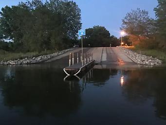 Whitebreast Boat Ramp From Water View