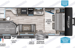 2021 Grand Design Imagine XLS21BHE-A Hunters Haven