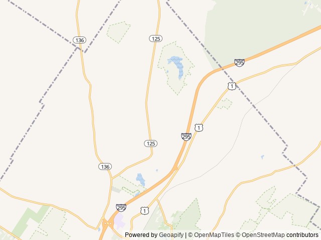 Map of Cedar Haven Family Campground location at Freeport, ME, United States