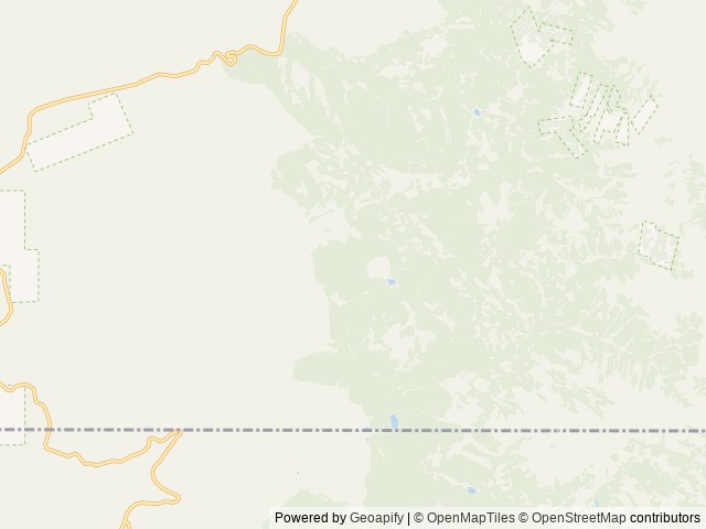 Map of Warner Lake location at Moab, UT, United States
