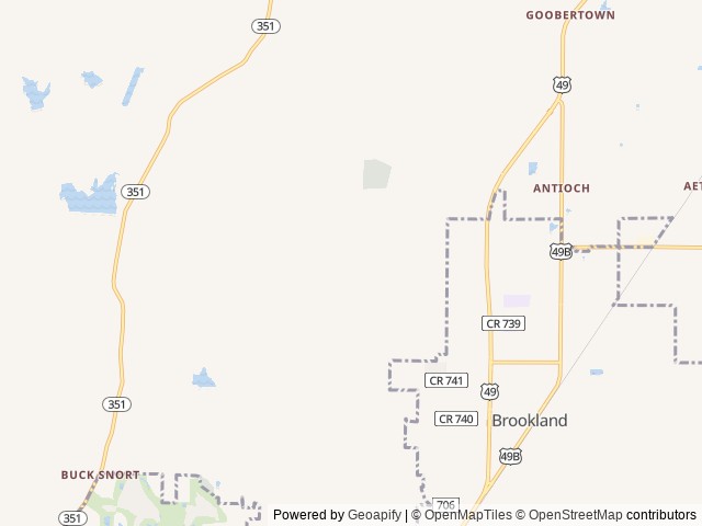 Map for The Burns Hideout near Jonesboro, TN
