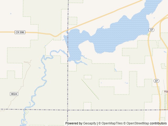 Map of Seaton Creek Campground location at Manistee, MI, United States