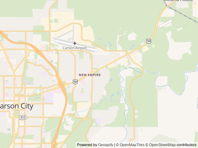 Map for 2019 Forest River RV EVO T2250 near Carson City, CA