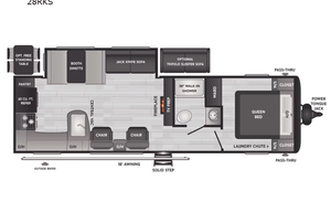 2023 Keystone RV Hideout 28RKS RV rental photo 2