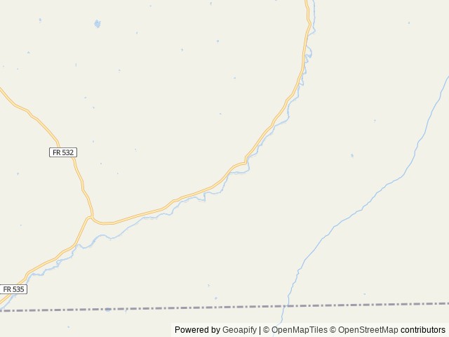 Map of West Dolores Campground location at Dolores, CO, United States