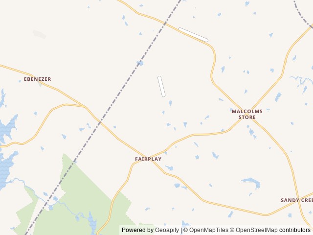 Map for 2018 Wildwood Heritage Glen Hyper-Lyte 23RBHL near Madison, GA