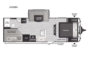 2022 Keystone RV Bullet Crossfire 2430BH