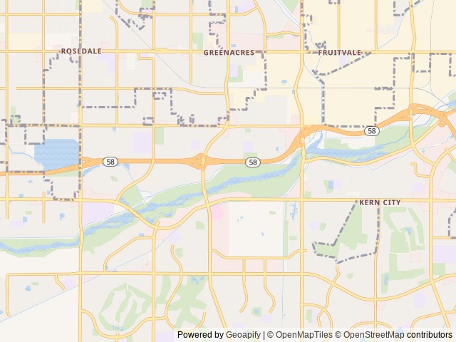 Map for 2021 Salem 26DBUD #3 near Bakersfield, CA