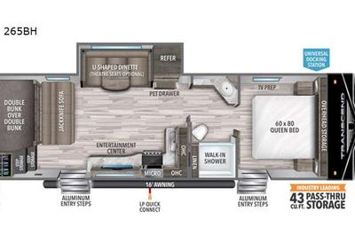 Family Friendly Grand Design Transcend Xplor 265BH