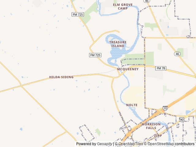 Map for 2021 Cruiser Radiance near McQueeney, TX