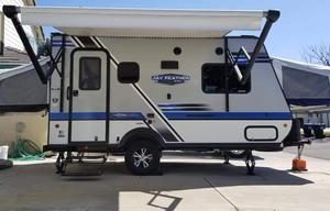 GOES WHERE OTHER RVs CAN’T ONLY 3,950 lb & 18 ft