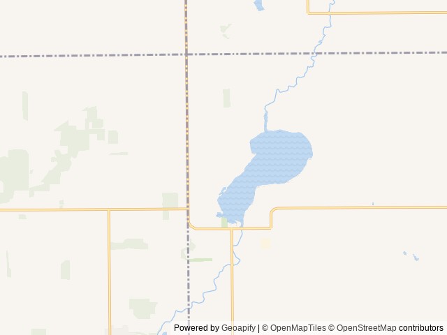 Map of Klines Resort location at Three Rivers, MI, United States