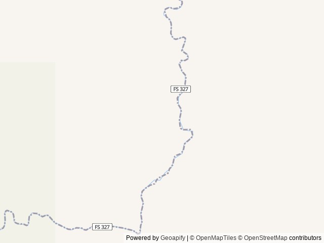 Map of Barber Flat Cabin (Boise National Forest, ID) location at Idaho City, ID, United States