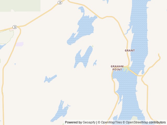 Map of Buck Lake Campground (Private Campground) location at Shelton, WA, United States