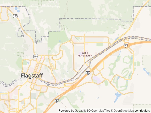 Map for Relax with our Sunset Teardrop! near Flagstaff, AZ