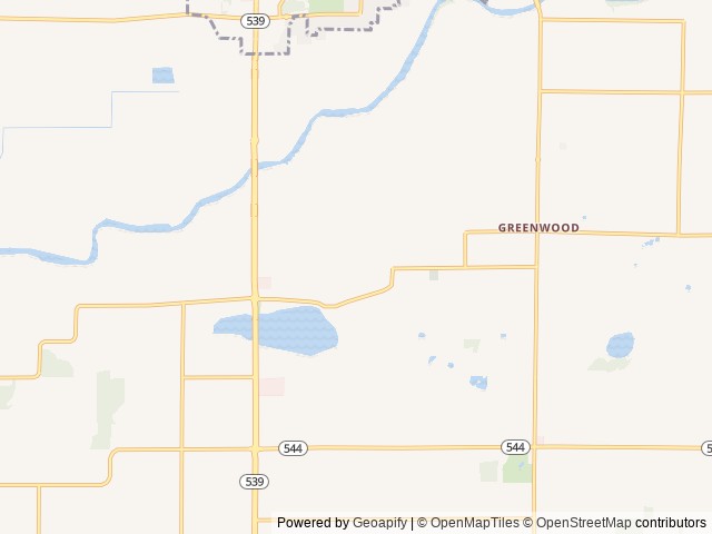 Map for Aspen Trail 2014 near Lynden, WA