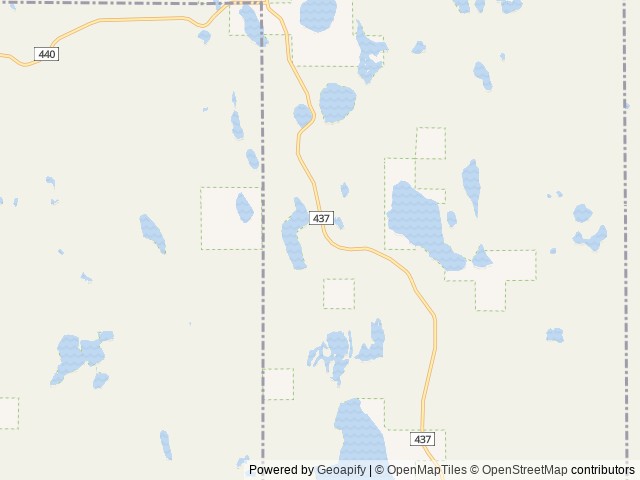 Map of Leg Lake Campsites location at Rapid River, MI, United States