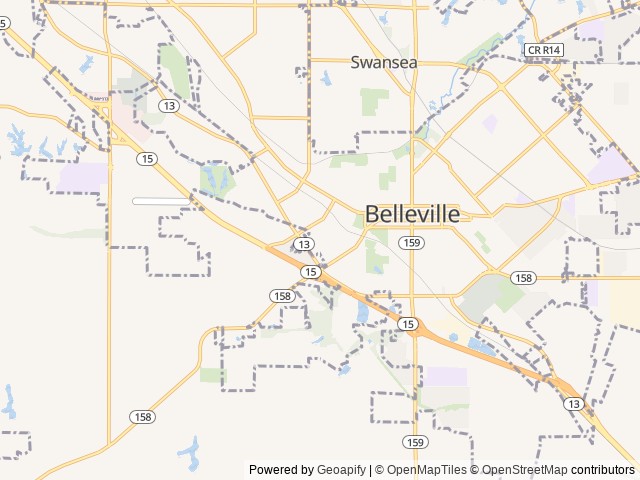 Map for 2020 Coachmen RV Apex Ultra-Lite 17BHS near Belleville, MO
