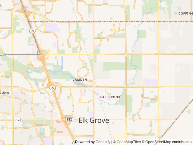 Map for Lightweight Family Bunkhouse Getaway Camper near Elk Grove, CA
