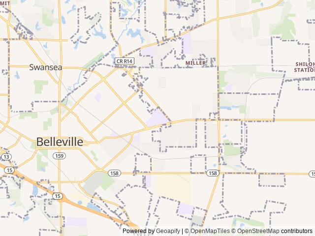 Map for 2021 Keystone Hideout 318BR **DELIVERY AVAILABLE** near Belleville, MO