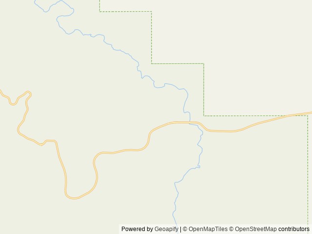 Map of Canyonlands National Park Needles District Campground location at Moab, UT, United States