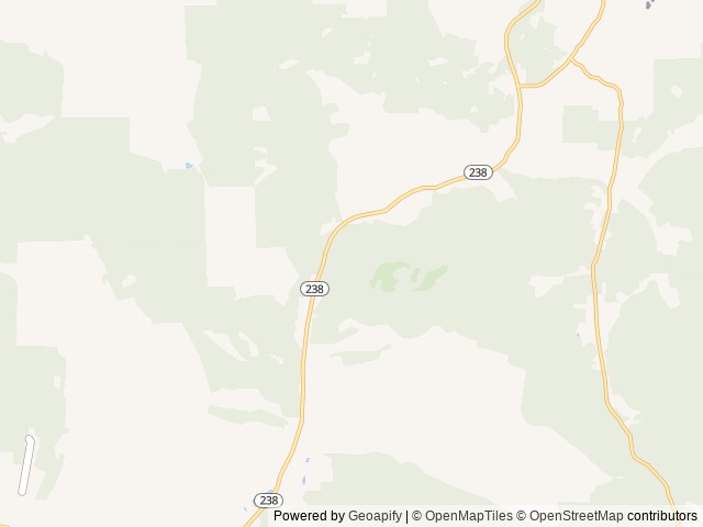 Map of Beaver Sulphur location at Jacksonville, OR, United States