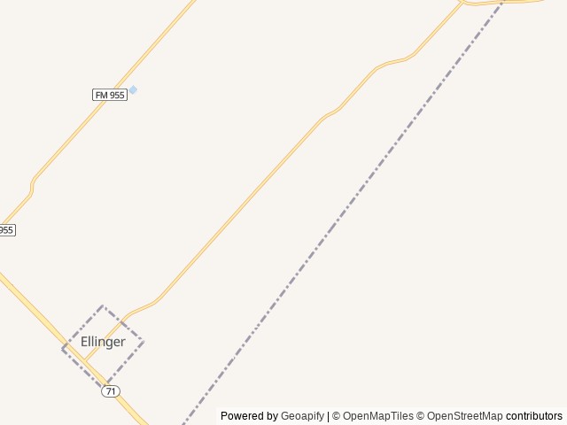 Map for Almost Nicer Than Home near Fayetteville, TX