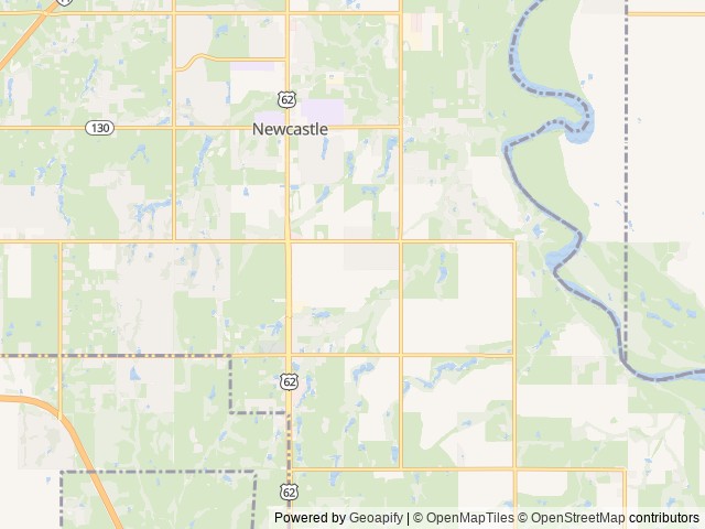 Map for Davis Luxury Rental near Newcastle, OK
