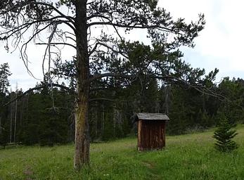 Ibex outhouse